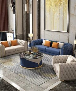 Angelica Living Room Set + 3 Free Cushions