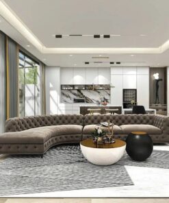 Ferdane L Shape Sofa + 3 Free Cushions